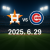 6월 29일 [MLB 스포츠분석] 휴스턴 VS 시카고컵스